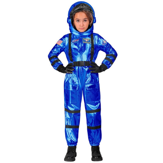 Fato de Astronauta Space Azul infantil