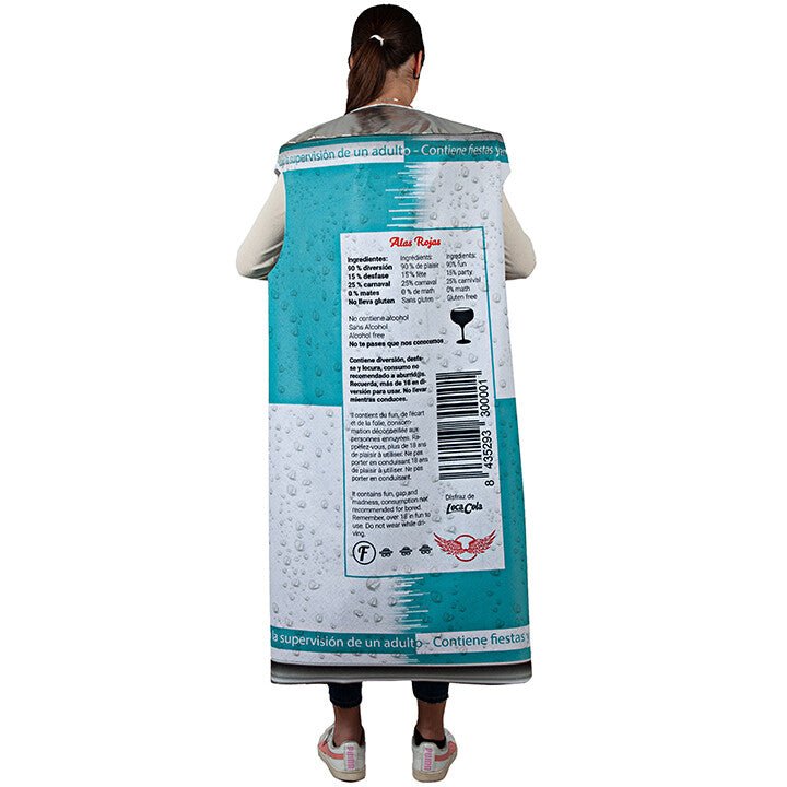 Fato de Bebida Bnergética "Com Asas" para adulto