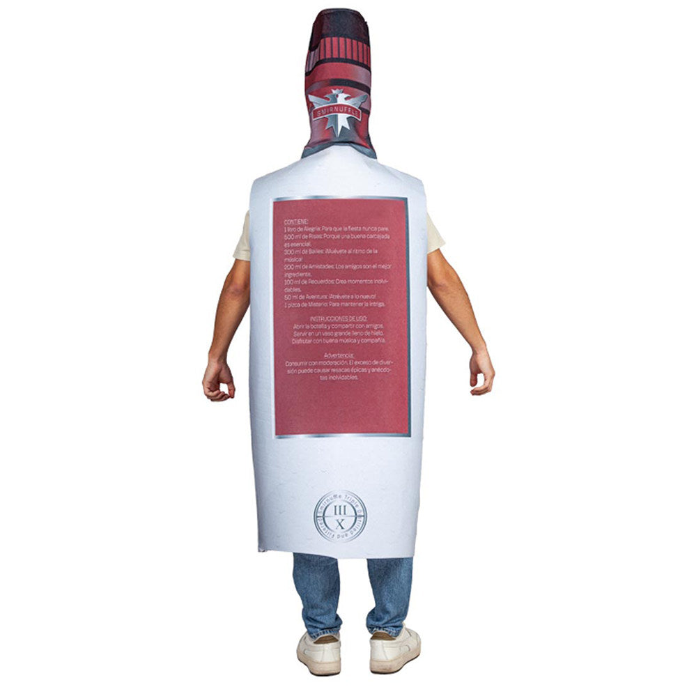Fato de Garrafa de Vodka adulto