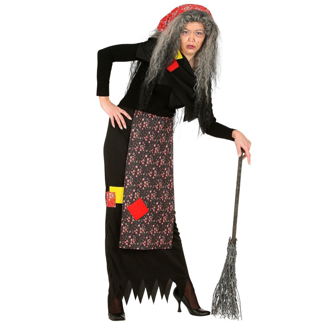 Fato de Bruxa Befana para mulher