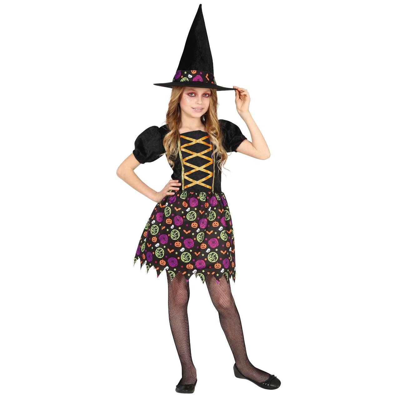 Fantasia de bruxa Lisa para meninas