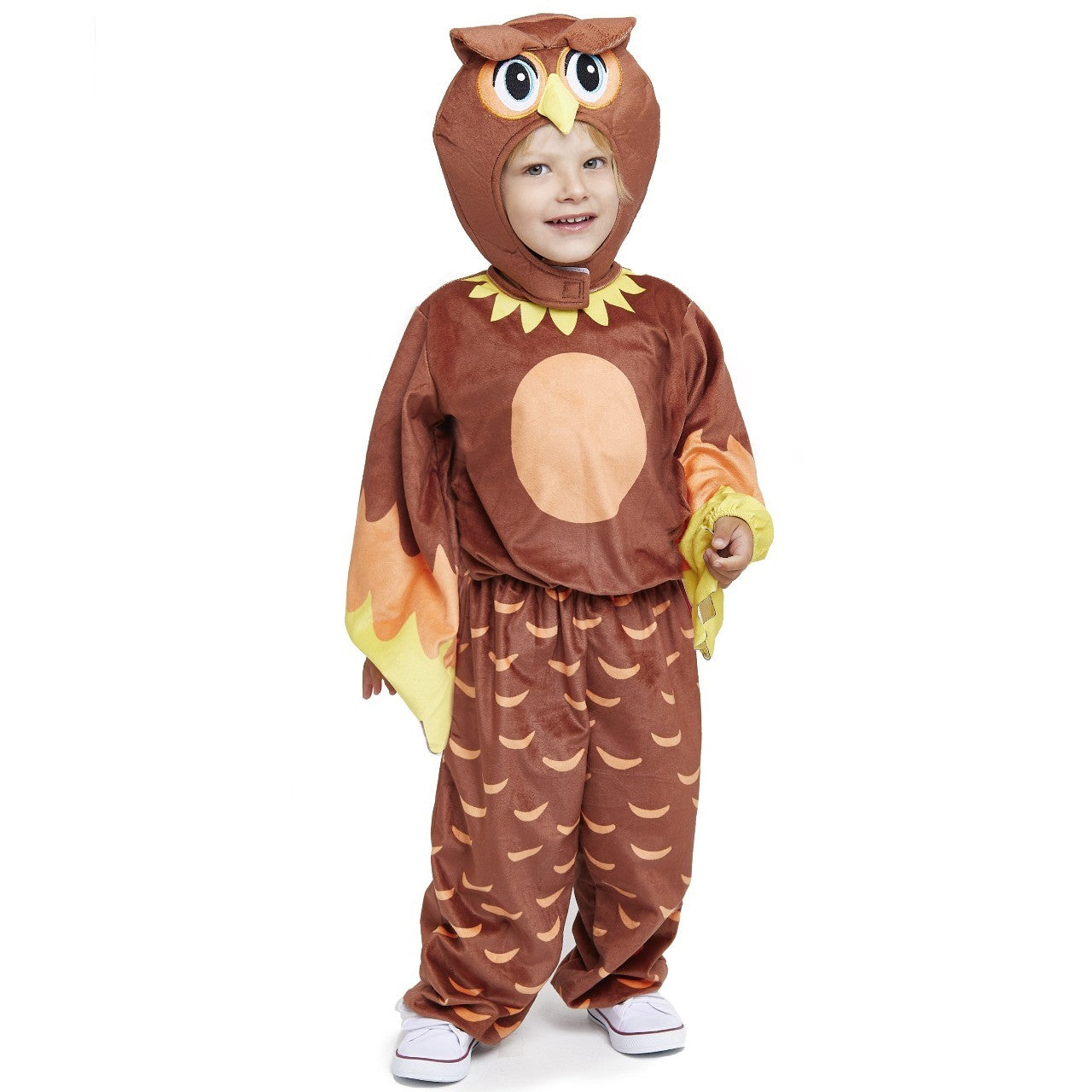 Fato de Coruja marrom infantil