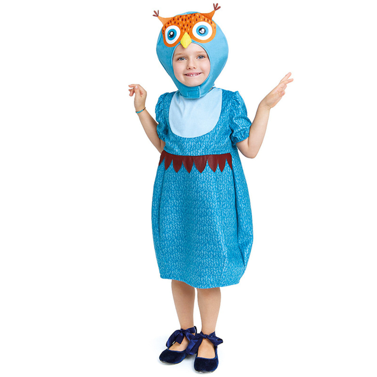Fato de Coruja Vestido bebê