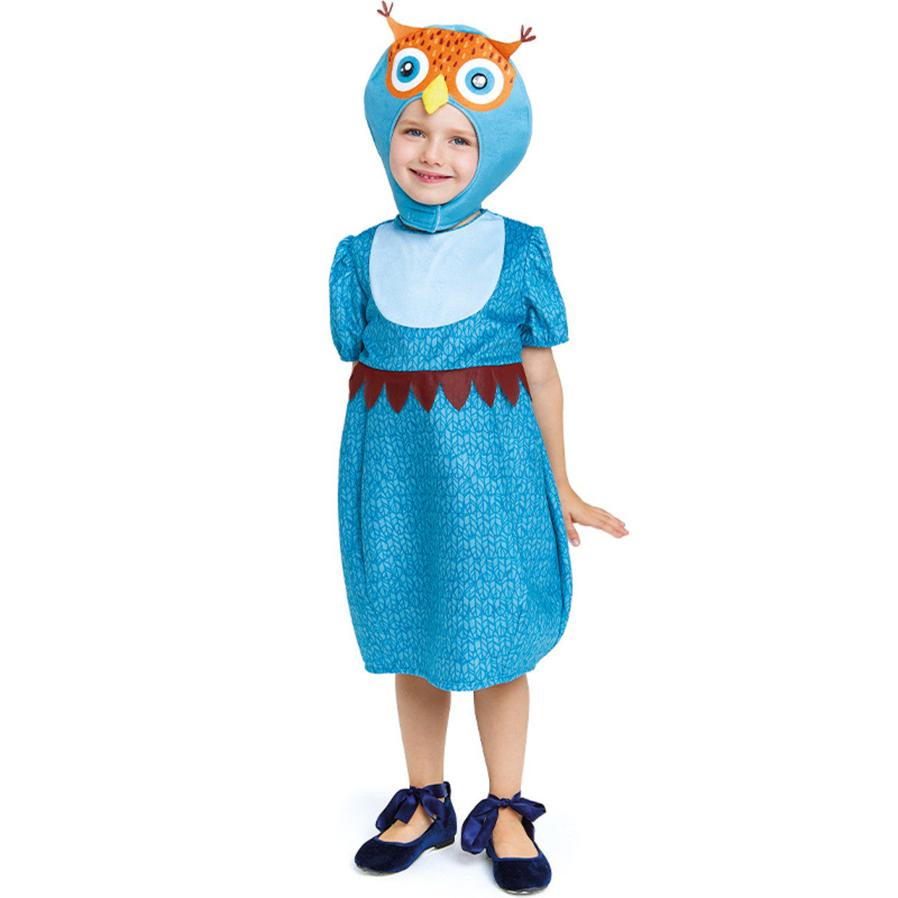 Fato de Coruja Vestido bebê