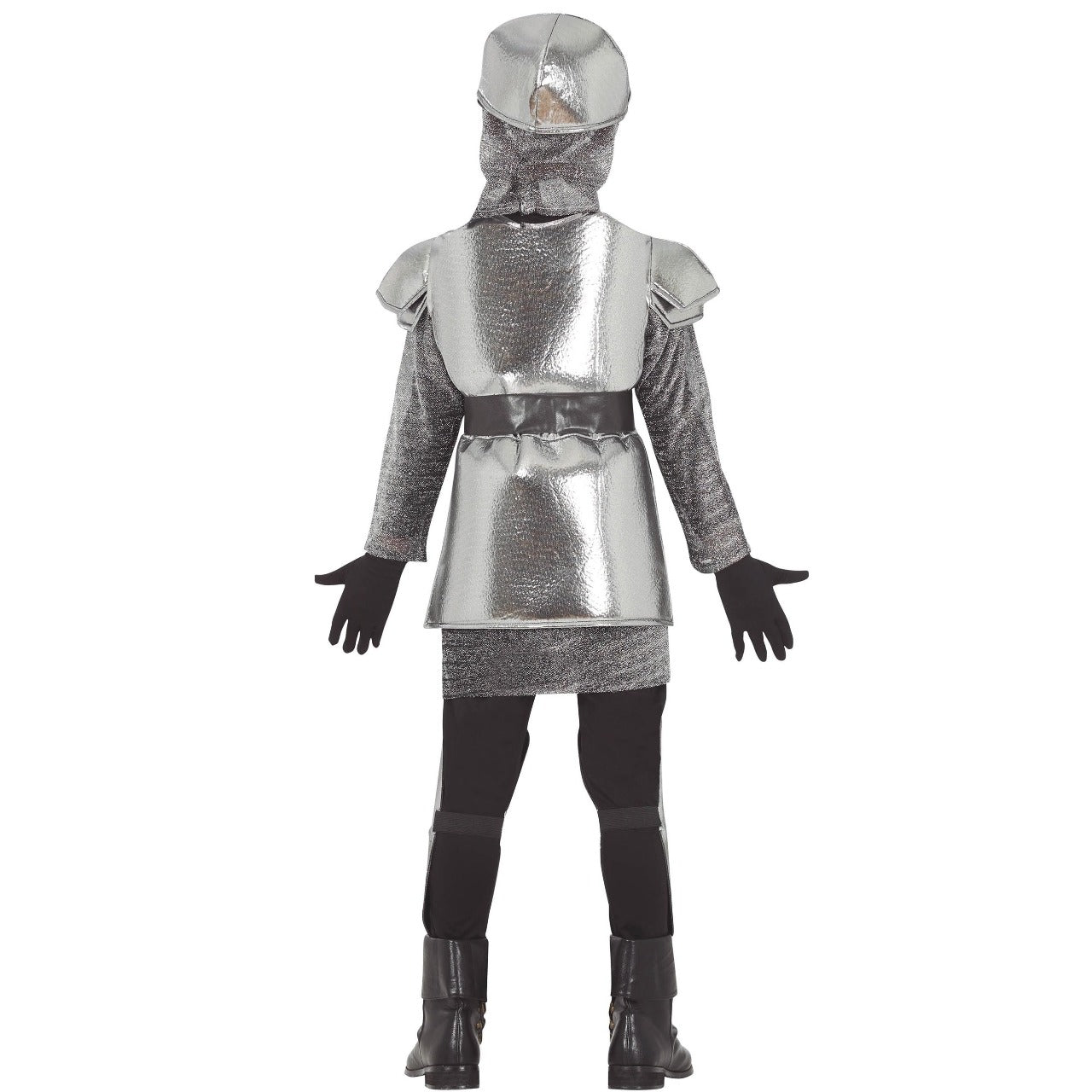 Fato de Cavaleiro Medieval Prata para menino