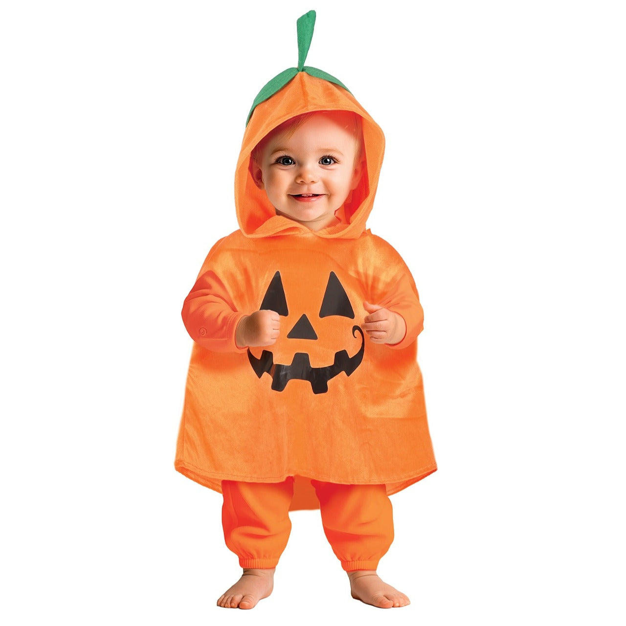 Fato de Abóbora Poncho para bebé