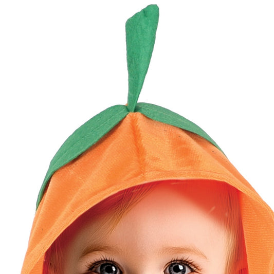 Fato de Abóbora Poncho para bebé