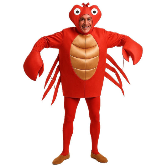 Fato de Caranguejo Vermelho para adulto