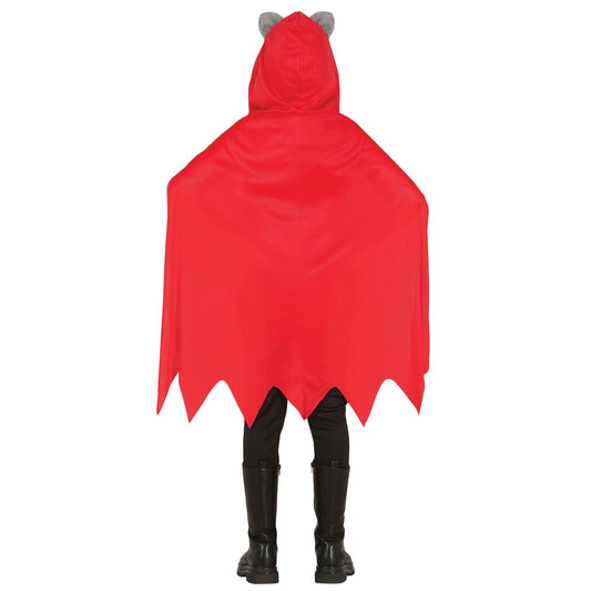 Fato de Capuchinho Vermelho Assassino para menina