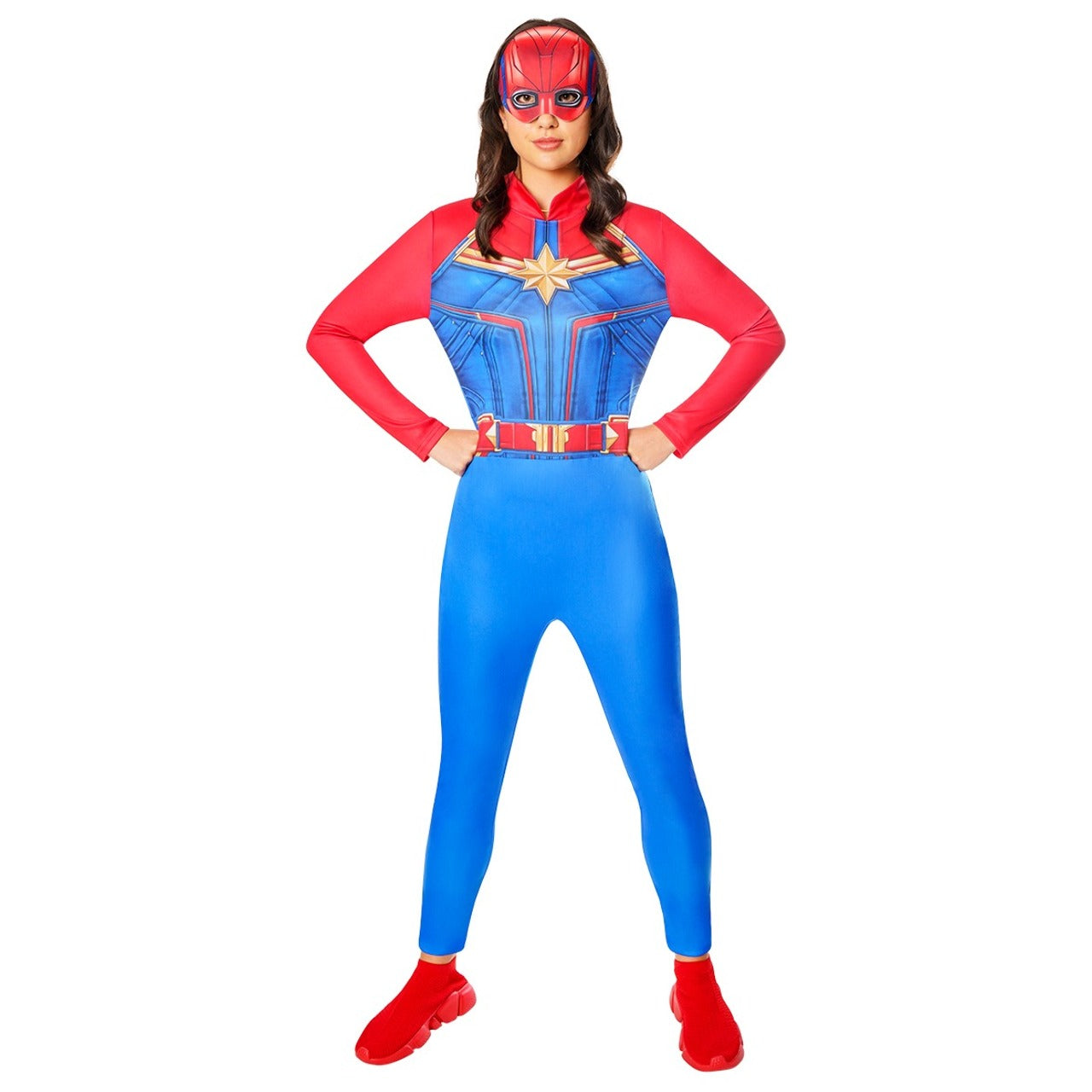 Fato de Capitã Marvel™ Classic para mulher