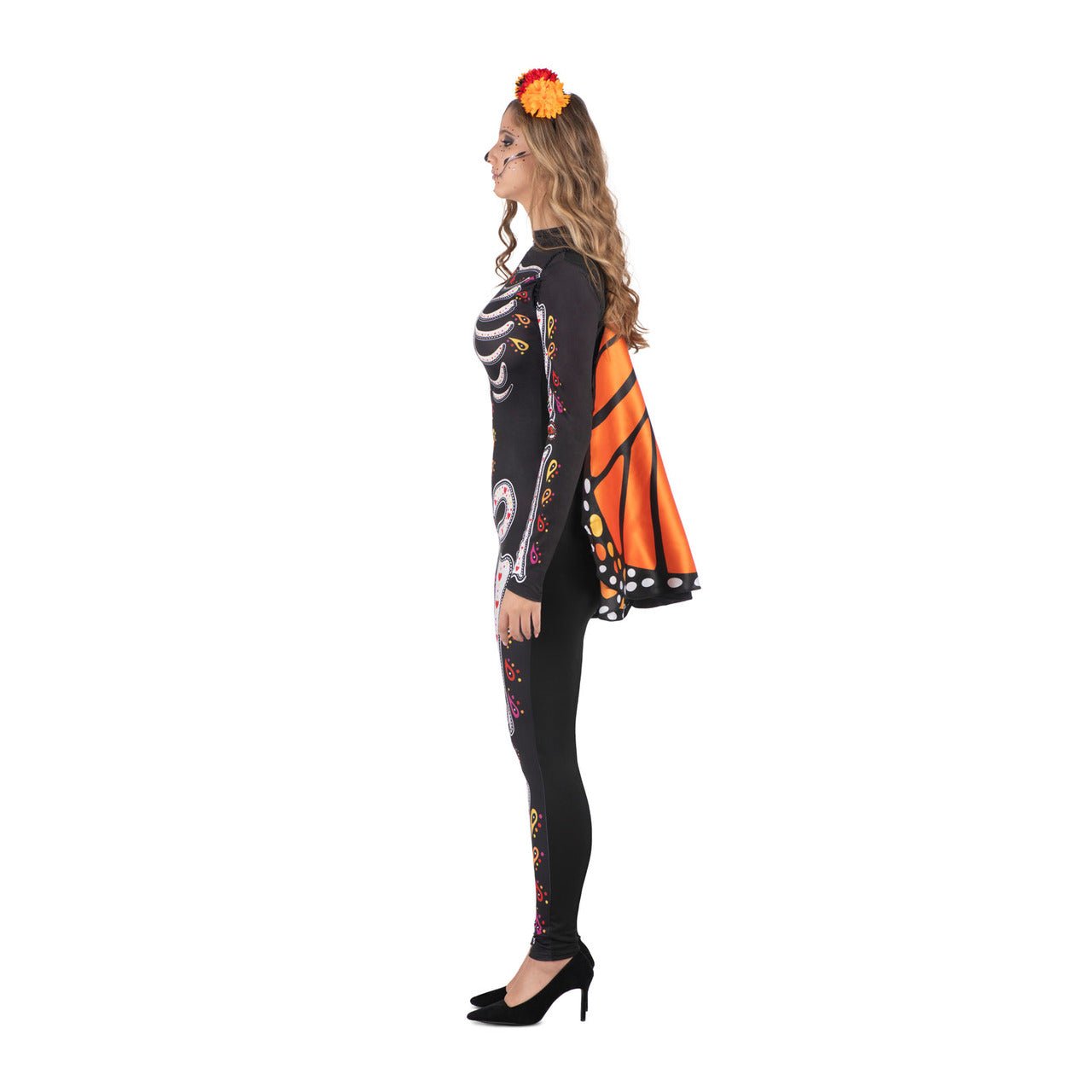 Fato de Catrina Borboleta para mulher
