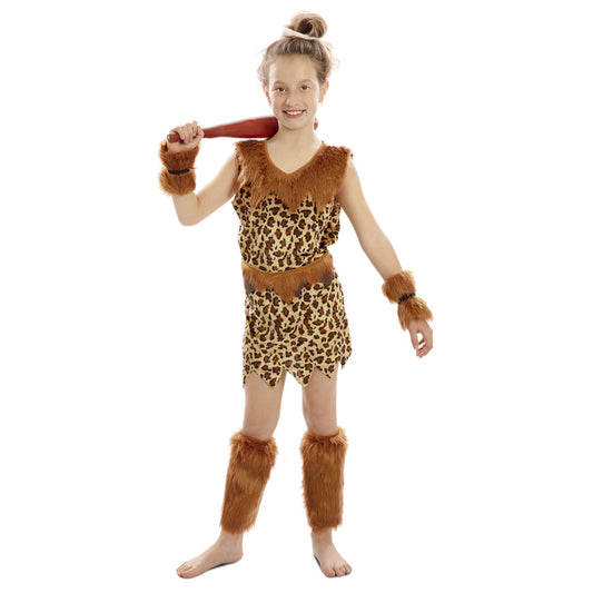 Fato de Mulher das Cavernas para menina