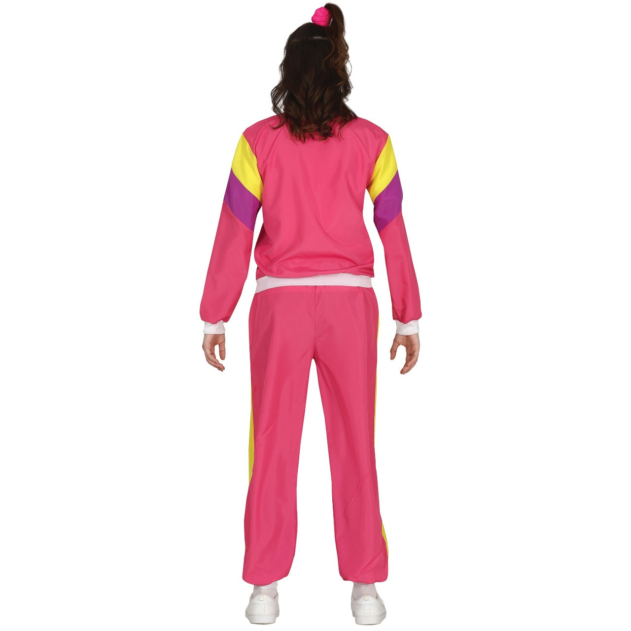 Fato de Treino rosa dos anos 80 para adolescente