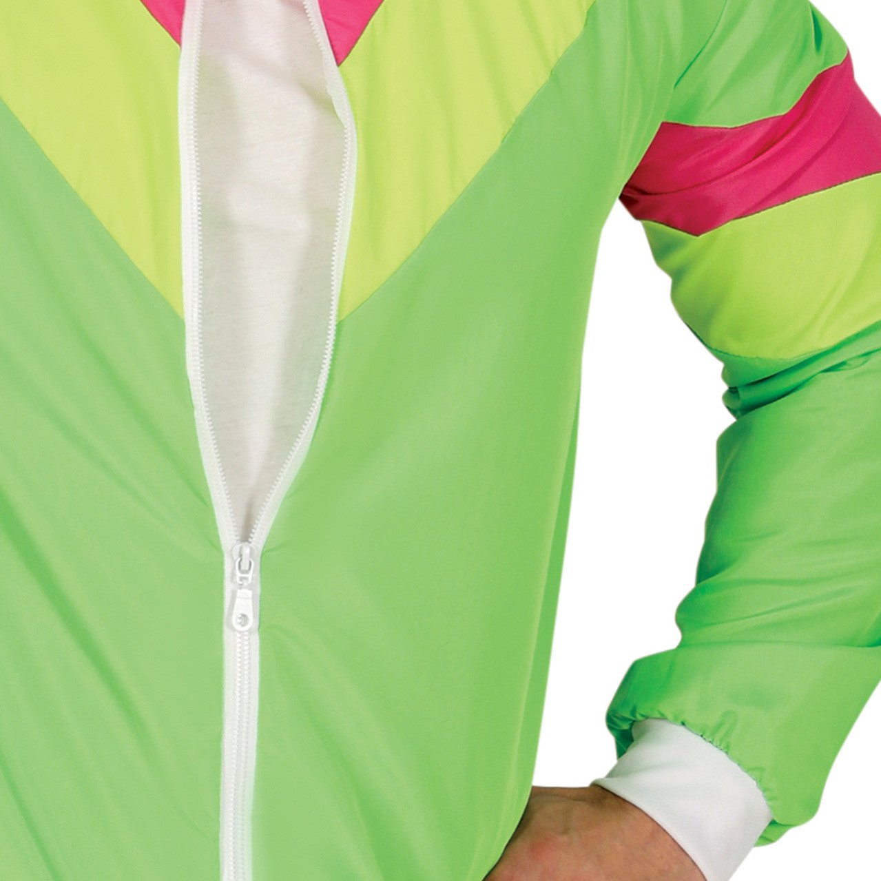 Fato de Treino Anos 80 verde para adulto