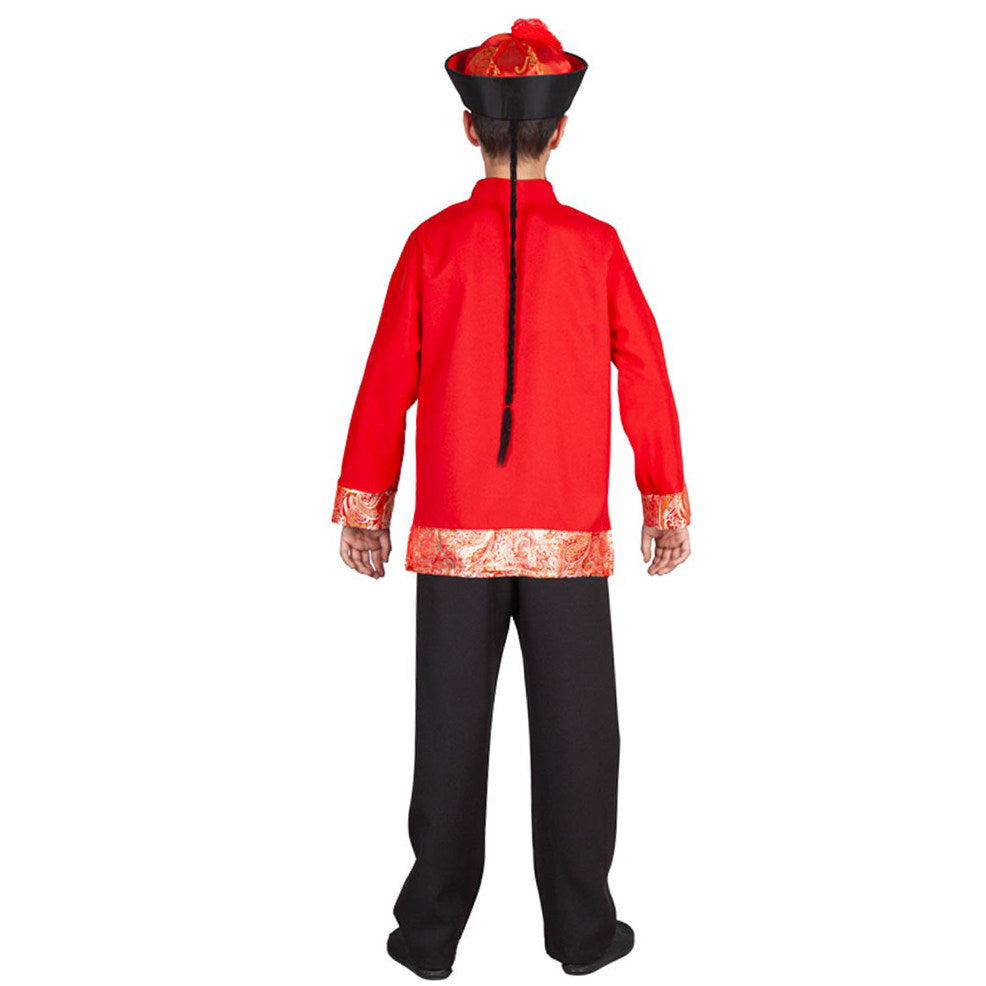 Fato de Imperador Chinês criança