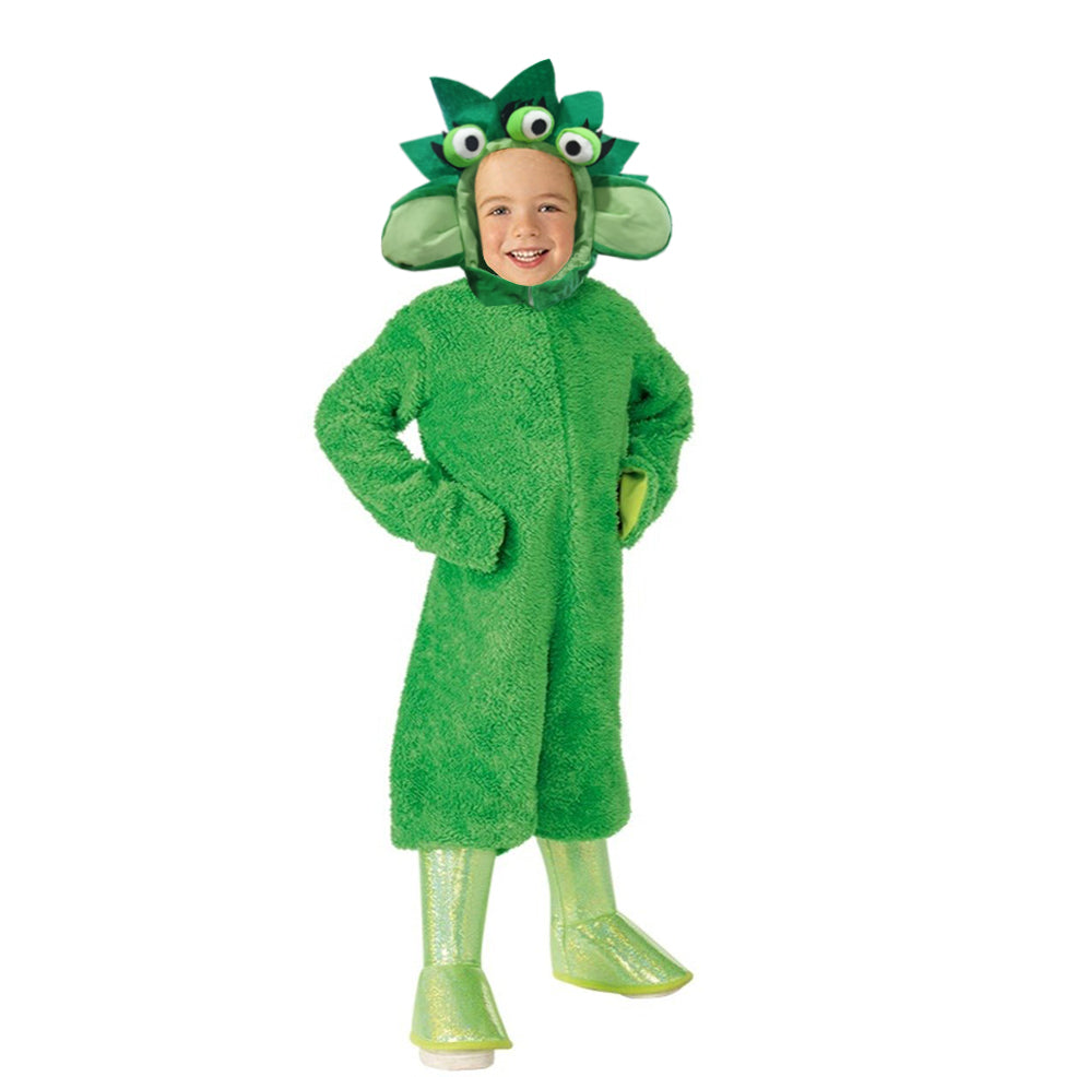 Fato de Extraterrestre de 3 Olhos para bebé