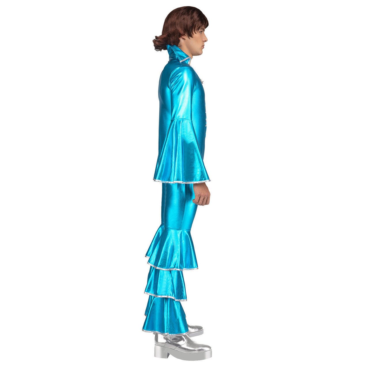 Fato de Disco Azul para homem