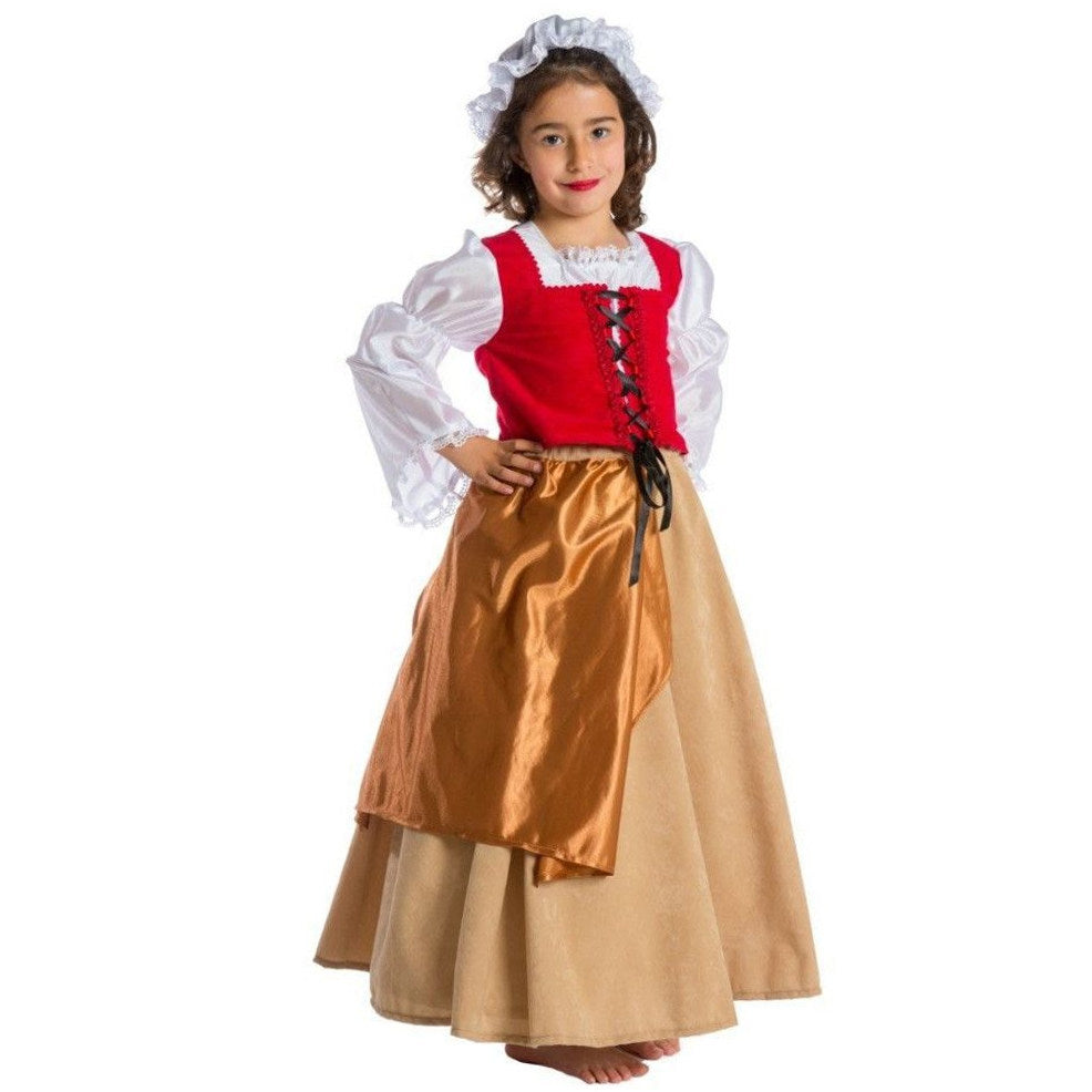Fantasia de Donzela Medieval para Meninas