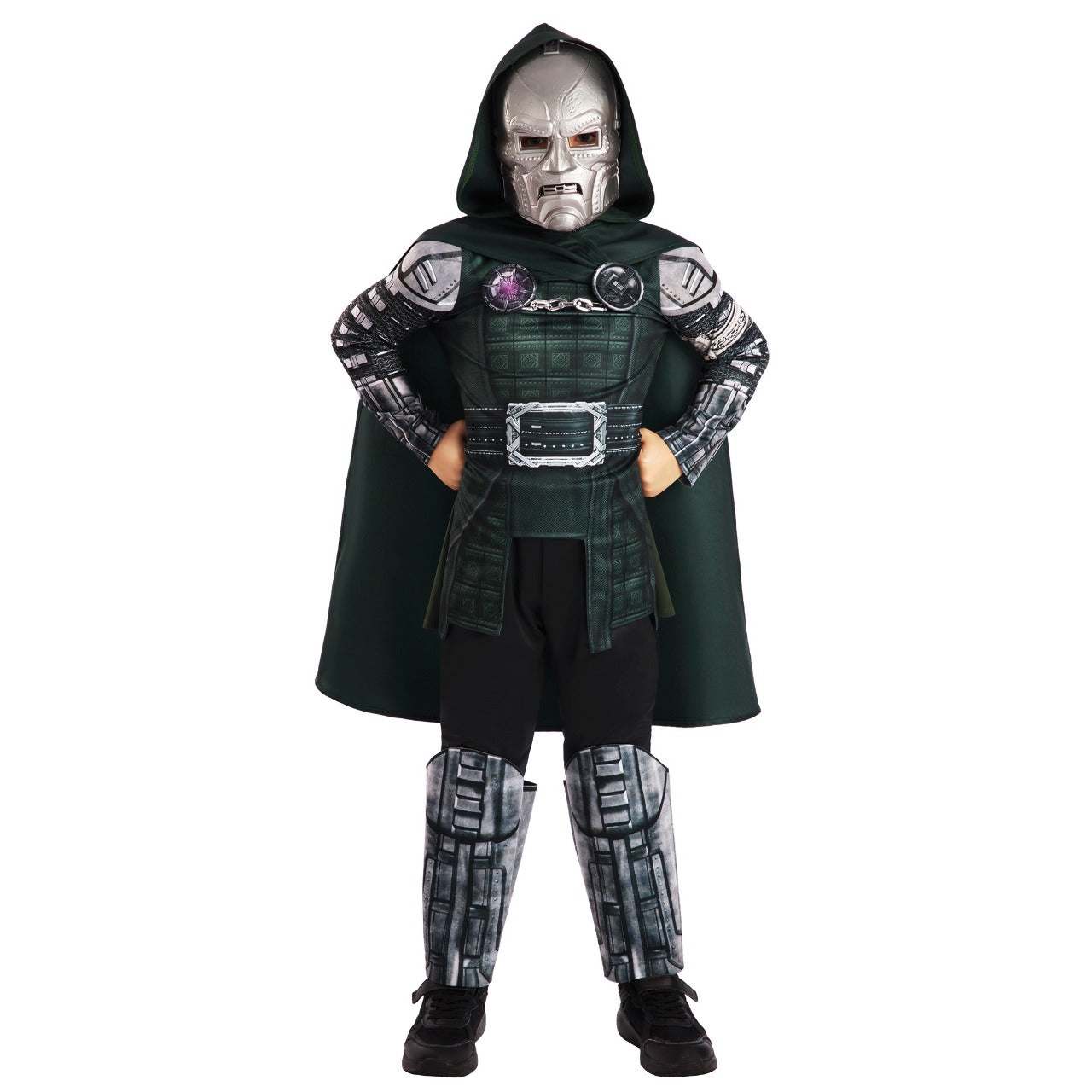 Fato de Dr. Doom™ Avengers Deluxe infantil