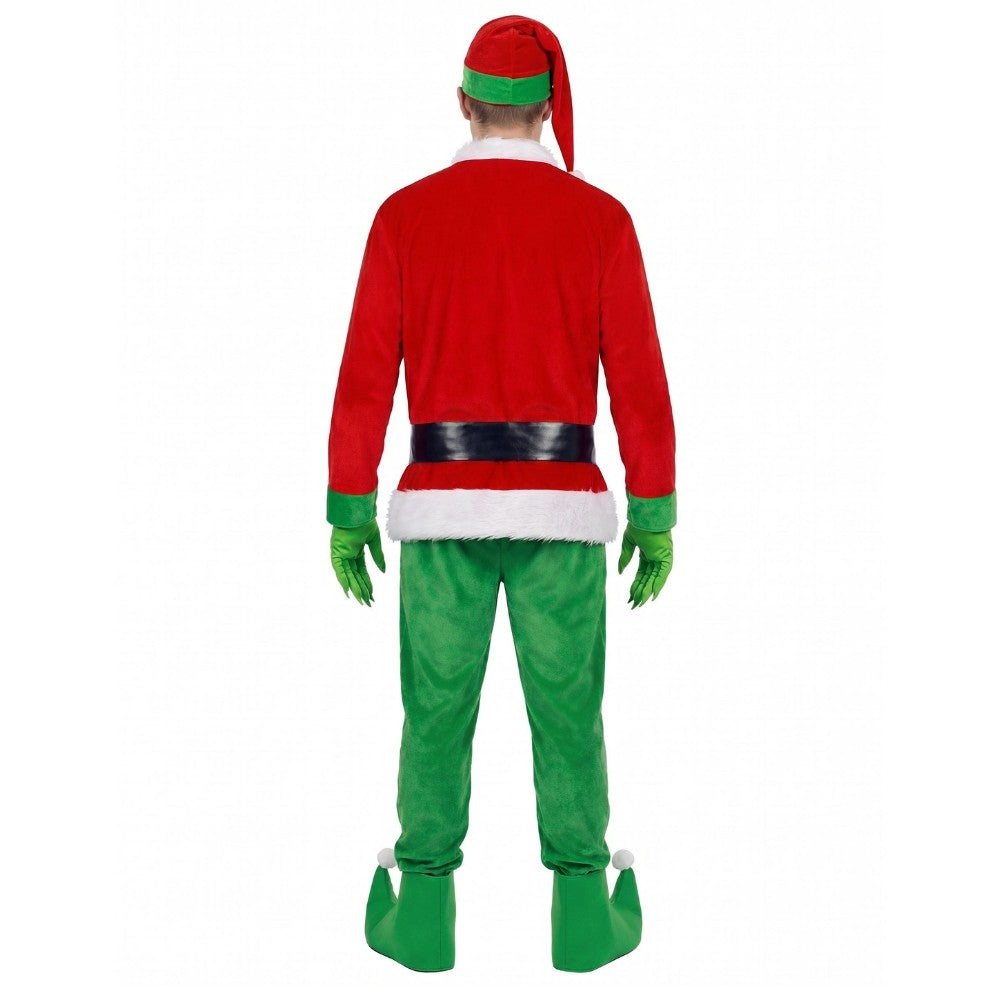 Fato de Duende Grinch Completo para adulto