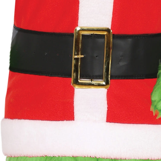 Fato de Duende Grinch Deluxe infantil