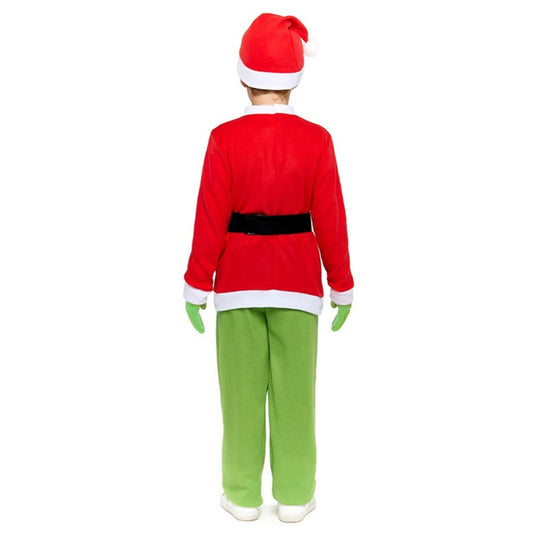 Fato de Duende Grinch Eco para criança