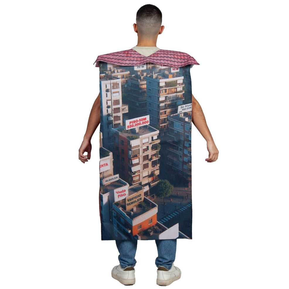 Traje de construção de protesto de habitação para adultos
