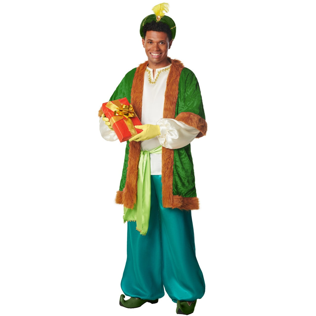 Fatos de casal de Rei Mago Gaspar e Pajem Extra