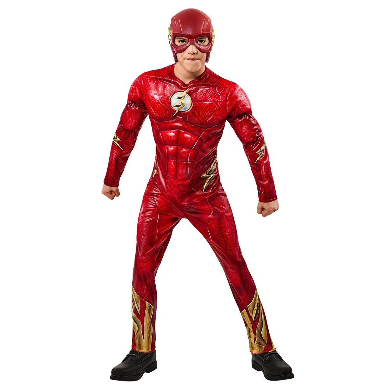 Fato de Flash™ Musculoso Luxury infantil