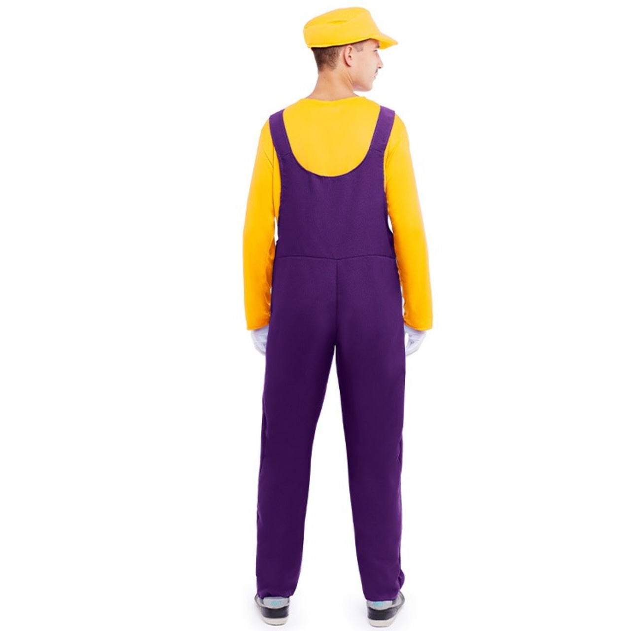 Fato de Canalizador Vilão Wario para adulto