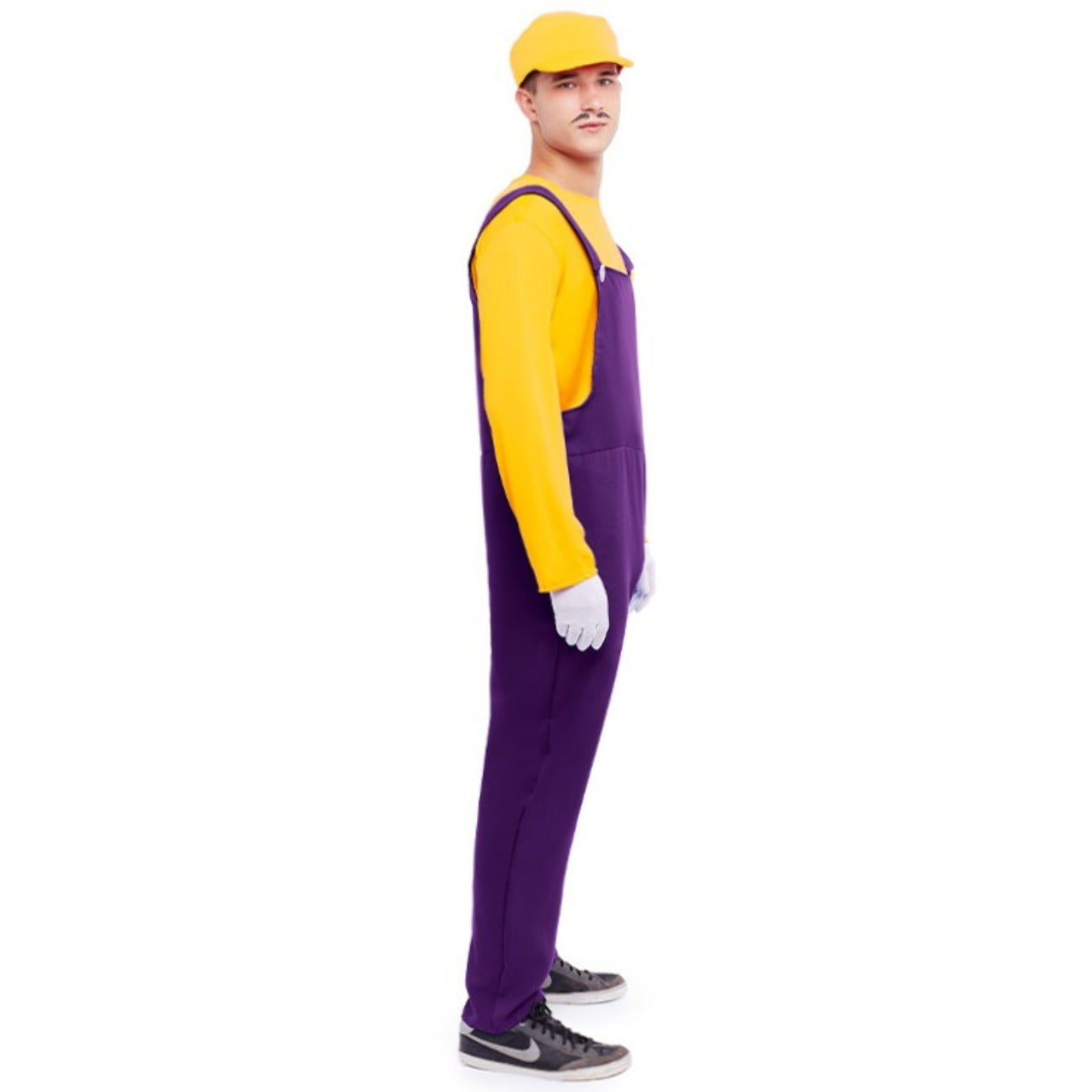 Fato de Canalizador Vilão Wario para adulto