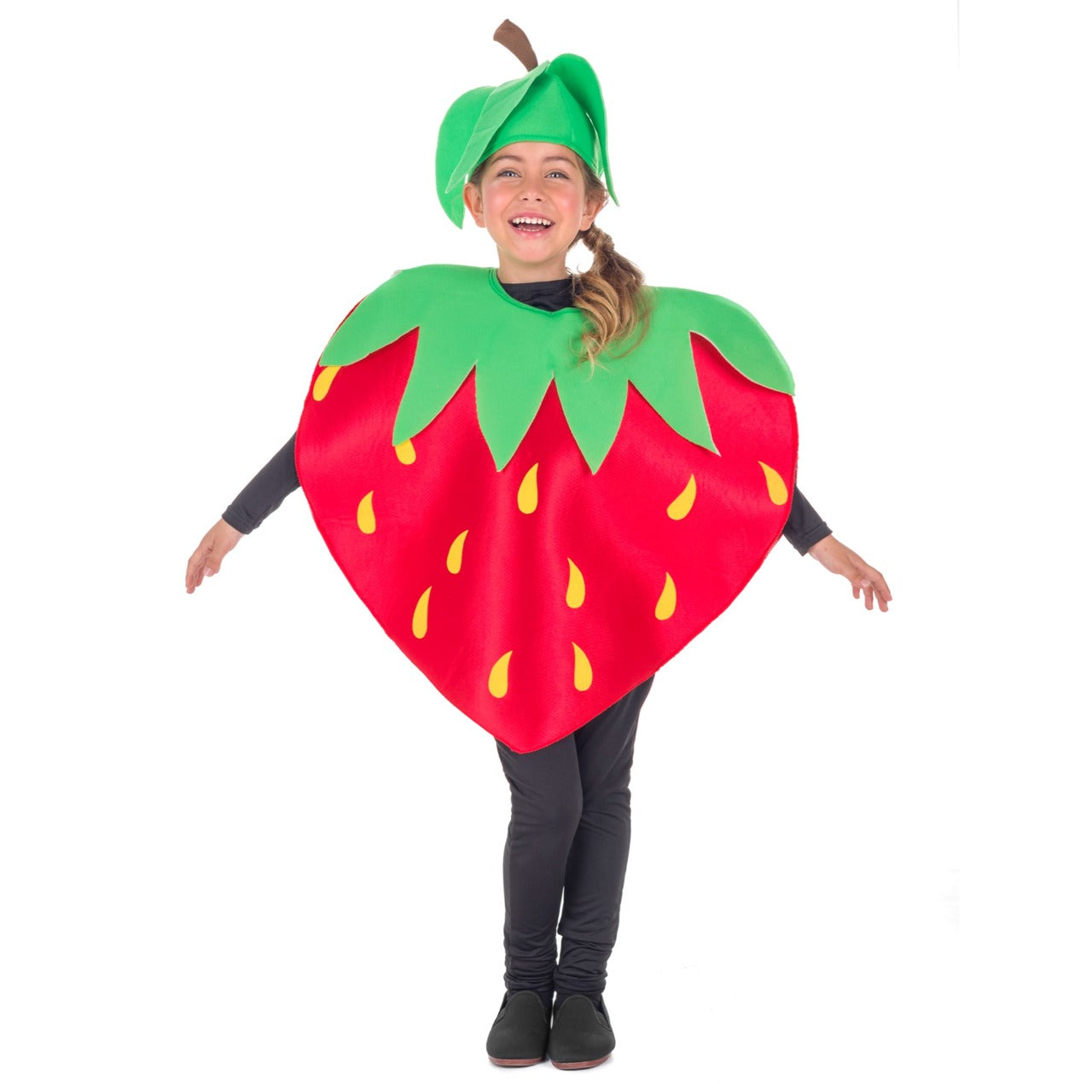 Fato de Morango Divertido infantil