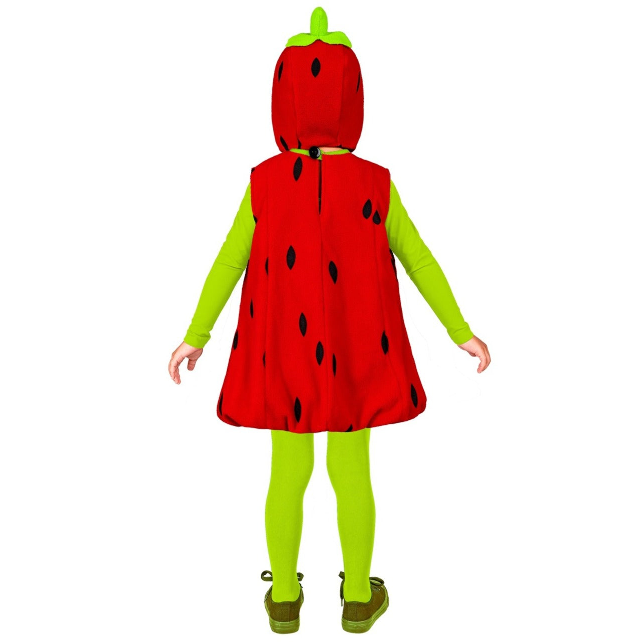 Fato de Morango Regina infantil