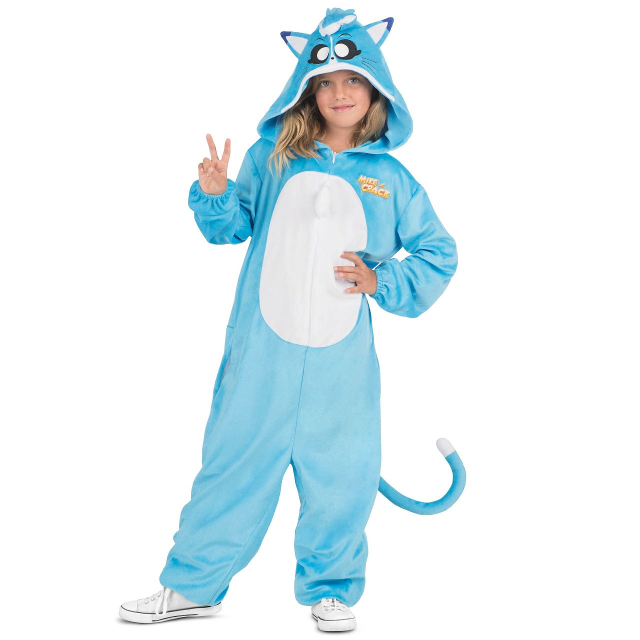 Fato de gato Akela Mikecrack™ com som infantil