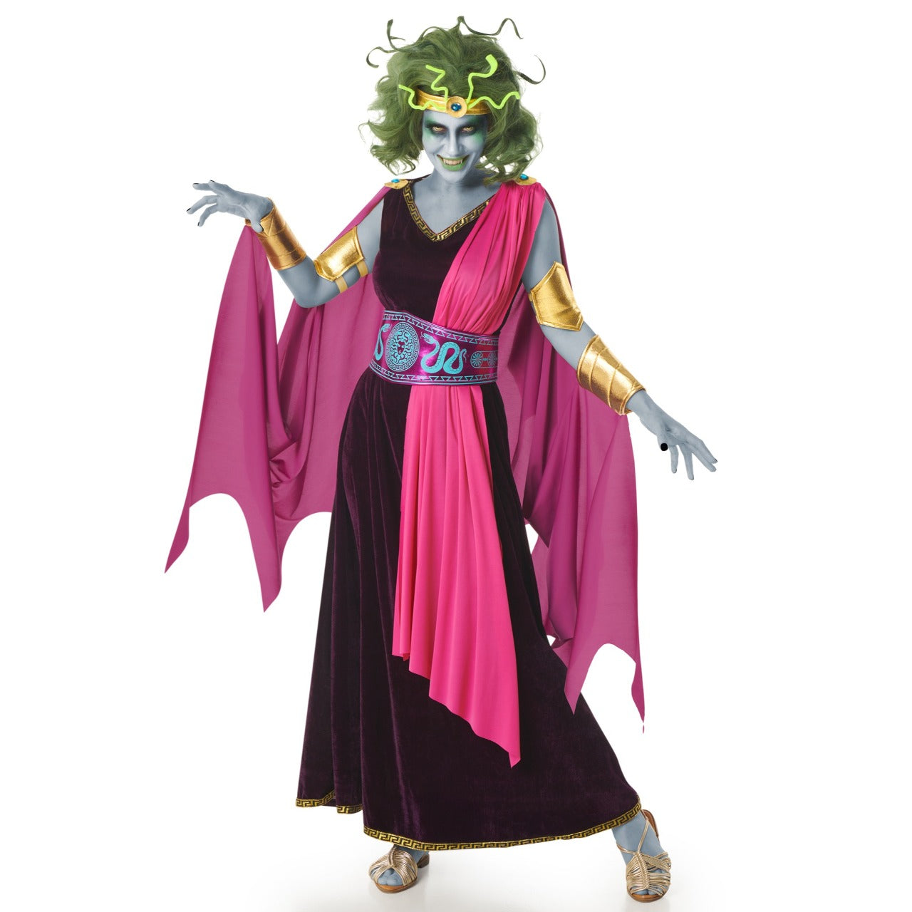 Fato de Grega Medusa para mulher