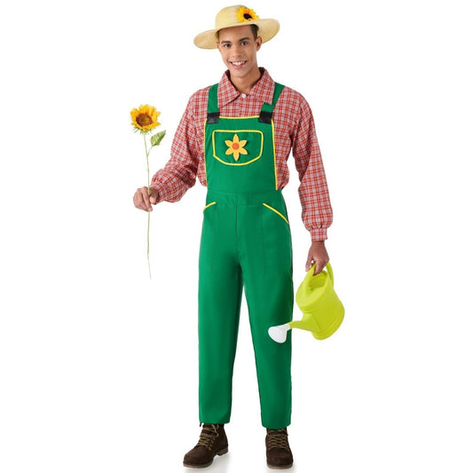 Fantasia de jardineiro para homem