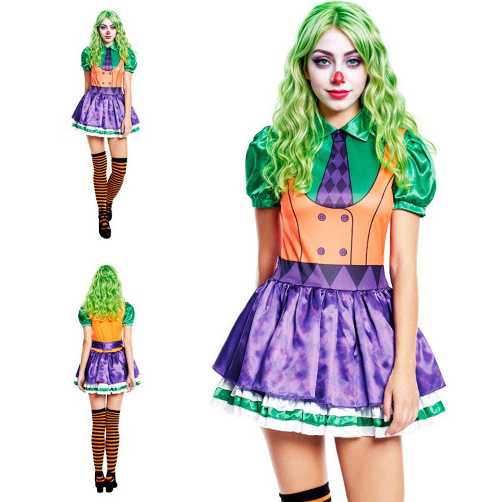 Fato de Joker Divertido para mulher