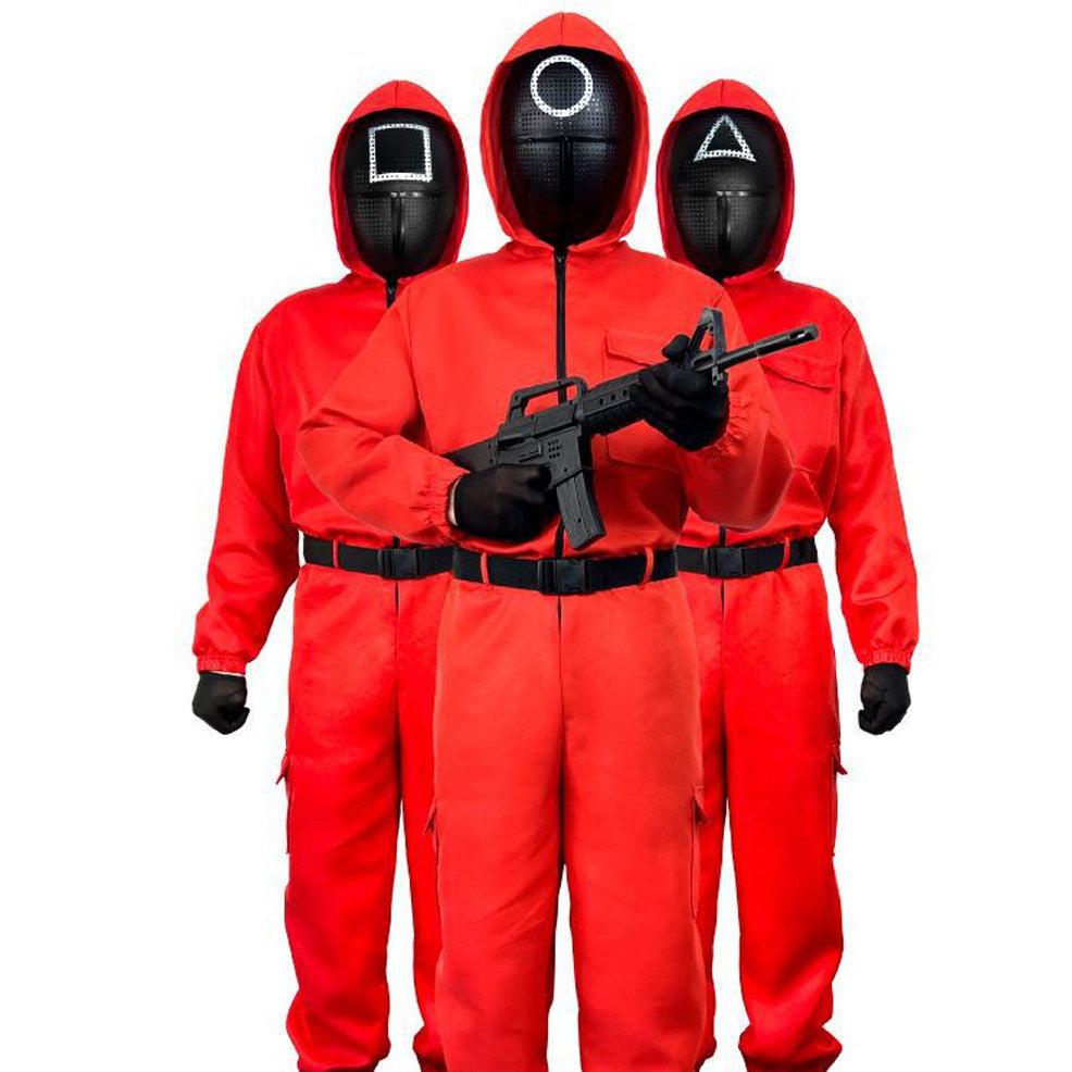 Fato de Squid Game Guarda Vermelho infantil