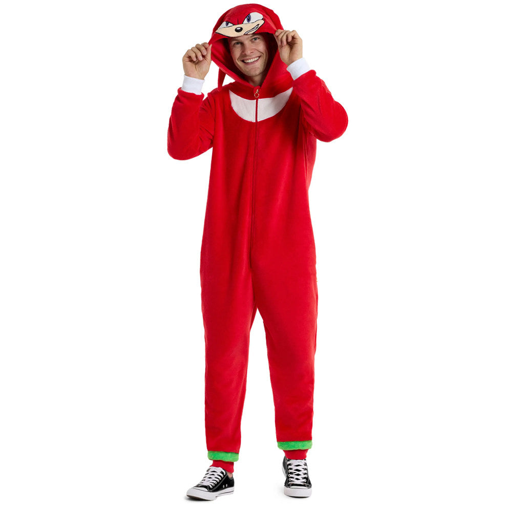 Fato de Knuckles de Sonic™ para adulto