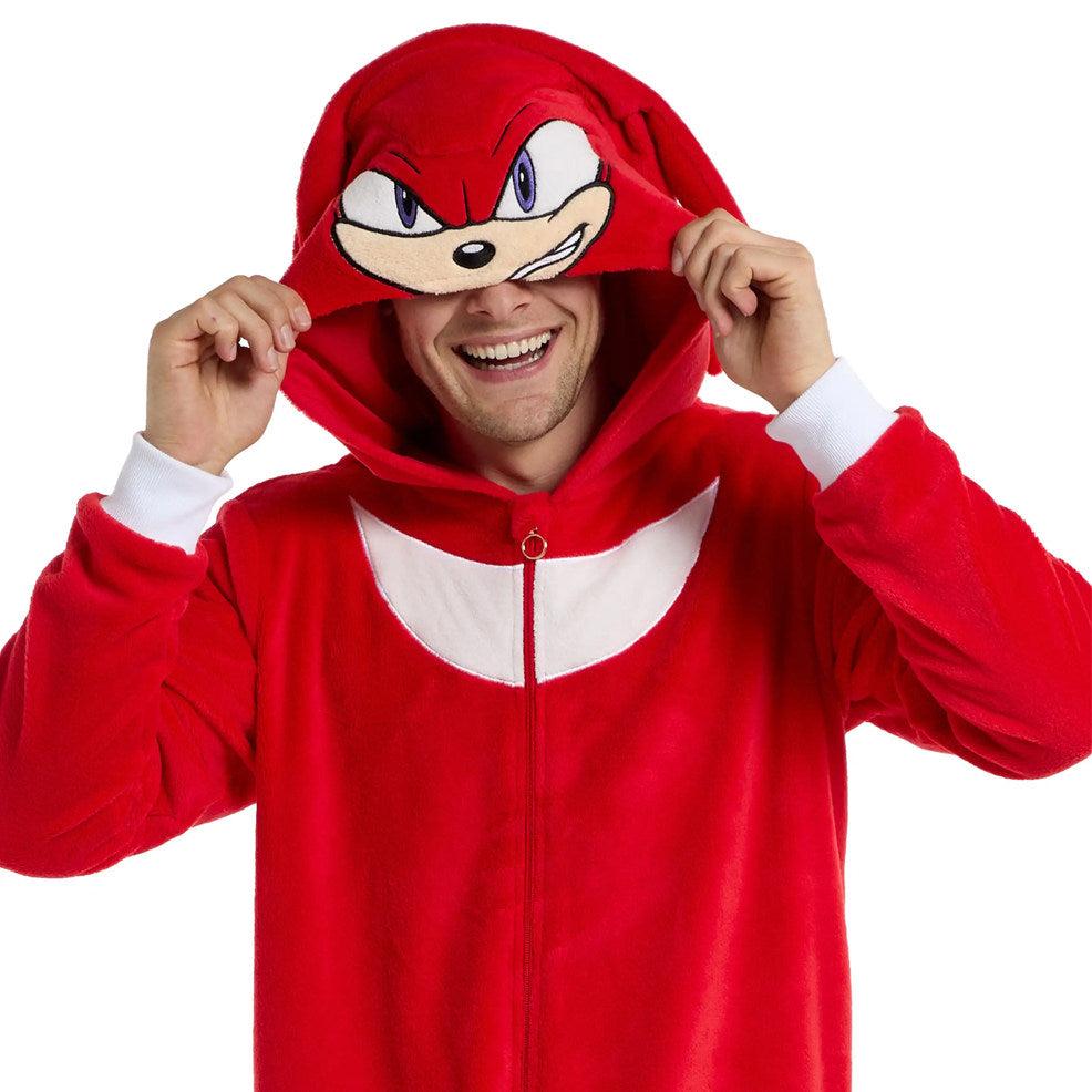 Fato de Knuckles de Sonic™ para adulto