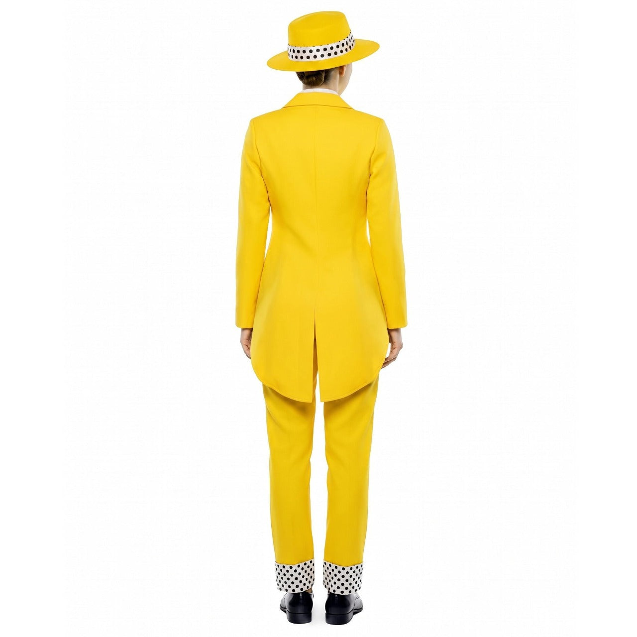 Fato de A Máscara Amarelo para mulher
