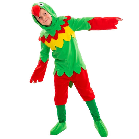 Fato de Loro Papagaio Multicolor infantil