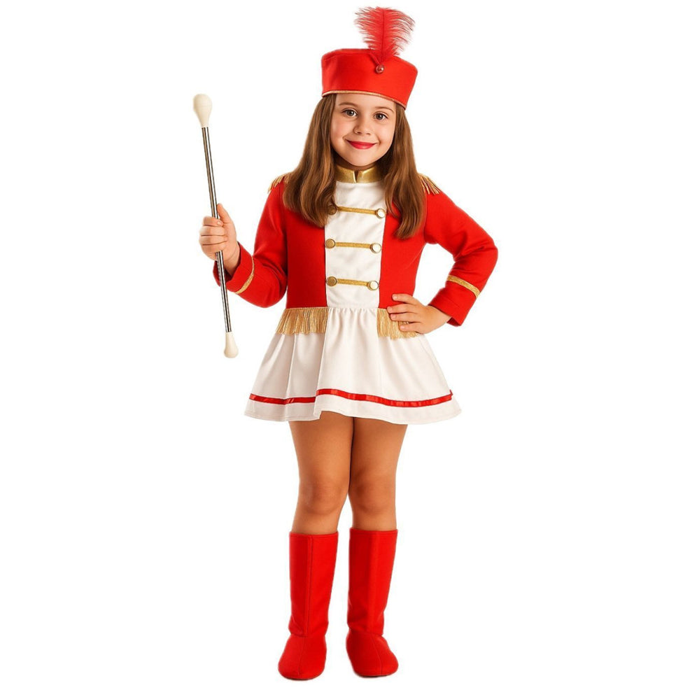 Fato de Majorete Twirling para menina