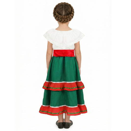 Fato Mexicana Nayeli para menina