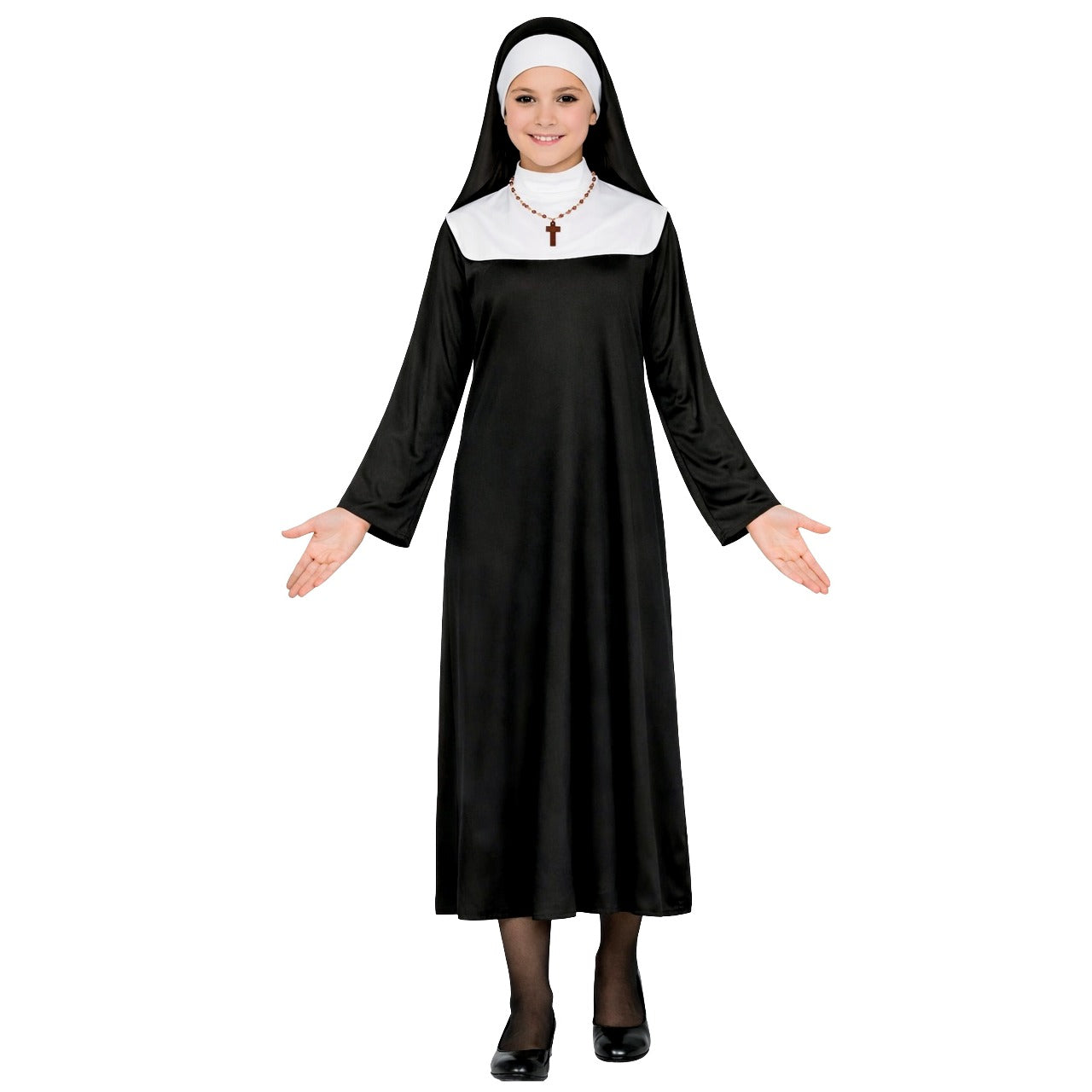 Fato de Freira Clássica para adolescente