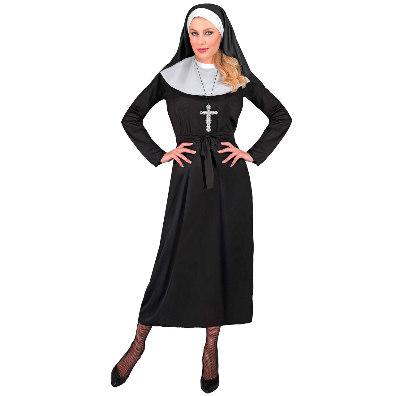 Fato de Freira Devota para mulher