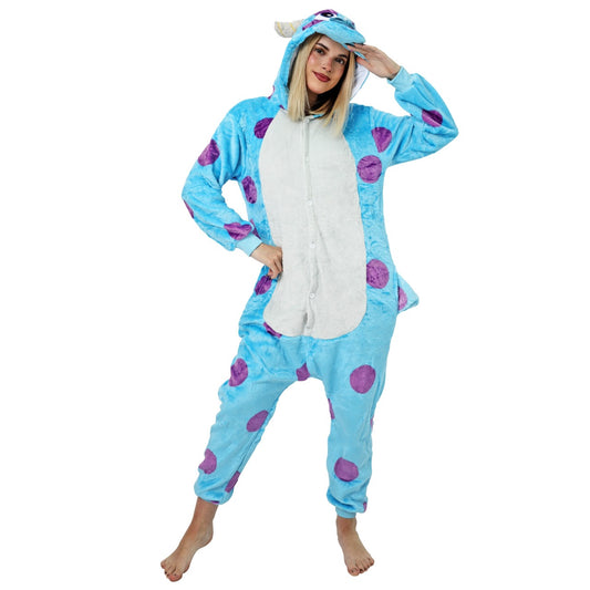 Fato de Monsters, Inc. Sullivan Eco para adulto