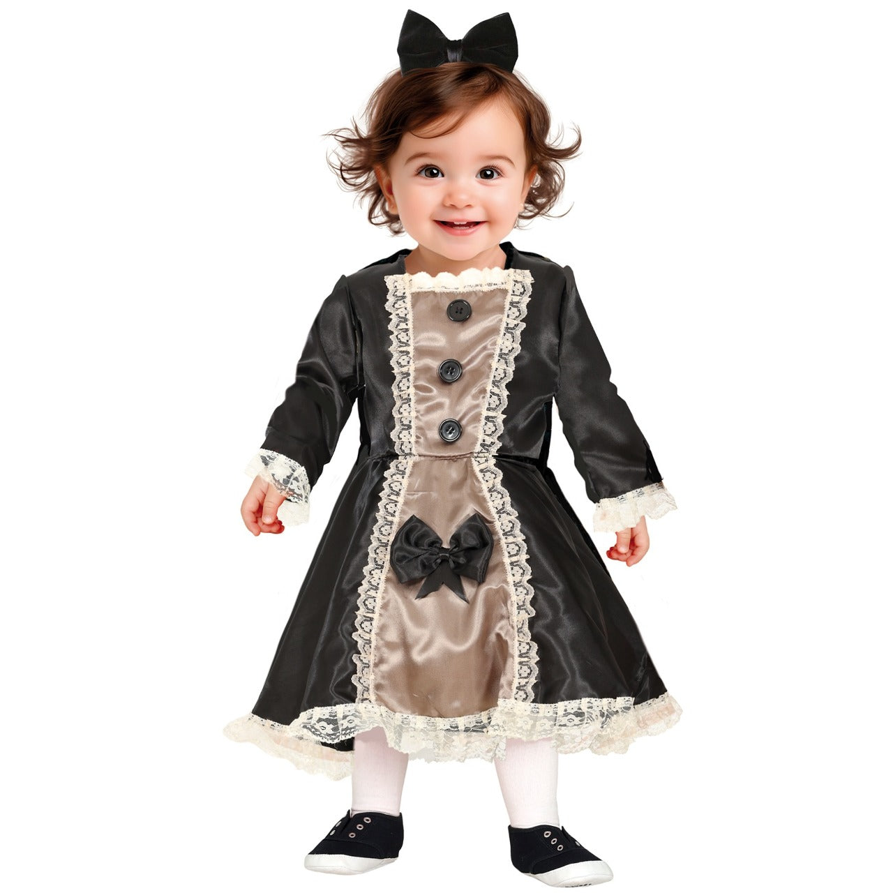 Fantasia de Boneca Sinistra para Bebê