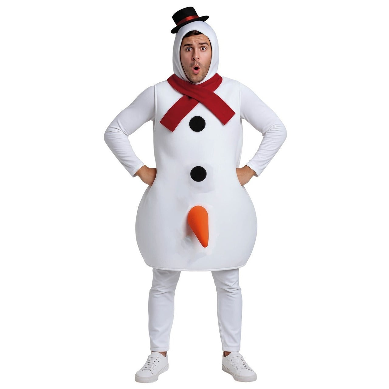 Fato de Boneco de neve Cachondo para adulto