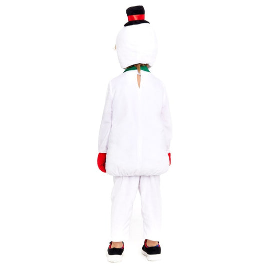 Fato de Boneco de Neve Clássico infantil